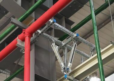 扬州市该抗震支架的整体式支吊架结构协调性好